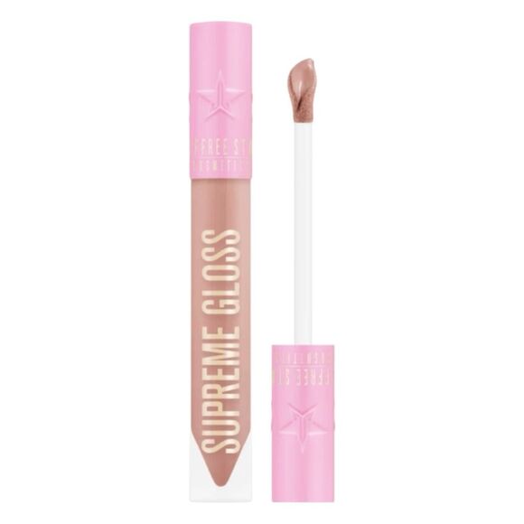 Jeffree Star Cosmetic Blow My Candles Supreme Gloss Peachy Light Nude Full Pigme - Picture 1 of 8